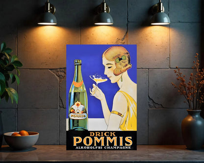 Drick Pommis Vintage Sign – Heavy Metal Cafe Decor