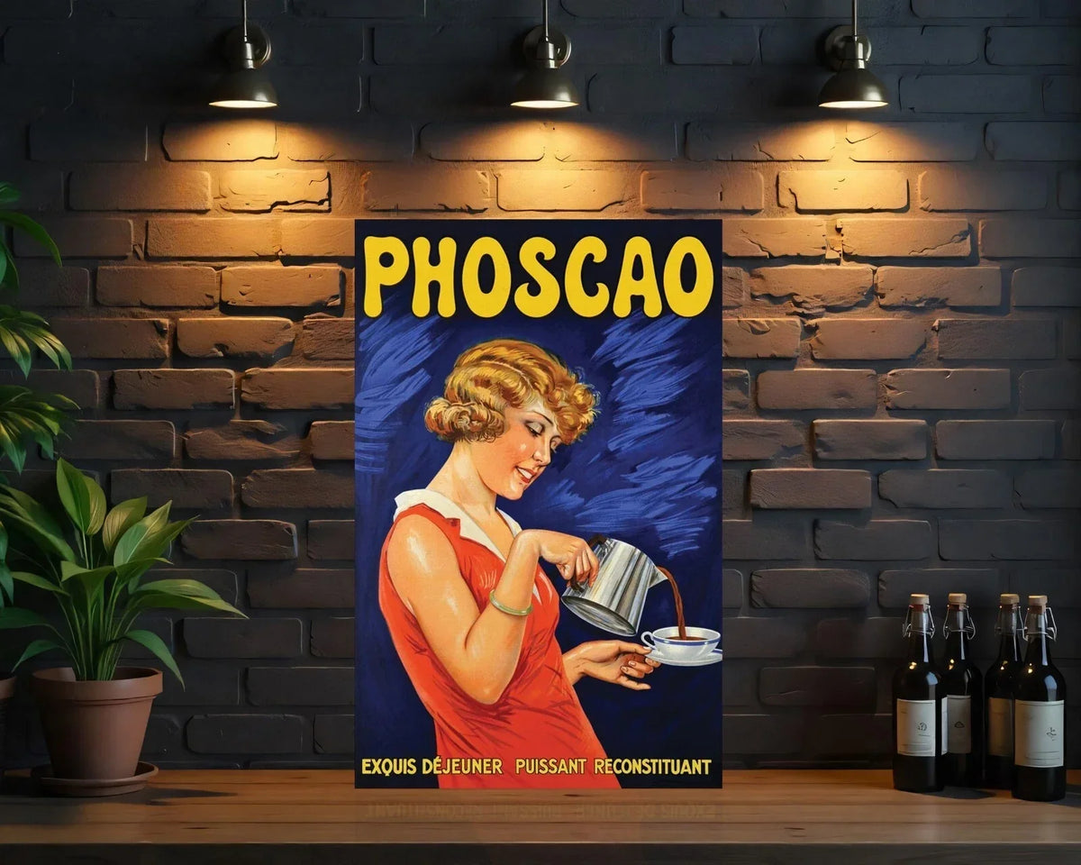 Phoscao Heavy Metal Sign – Garage & Man Cave Decor