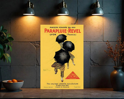Parapluie - Revel Heavy Metal Sign – Garage & Man Cave Decor