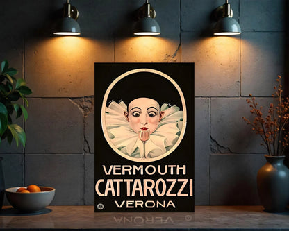 Cattarozzi Verona Vermouth Sign - Heavy Metal Cafe & Bar Decor