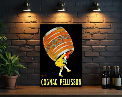 Joseph Perrier Champagne Heavy Metal Sign – Garage & Man Cave Decor