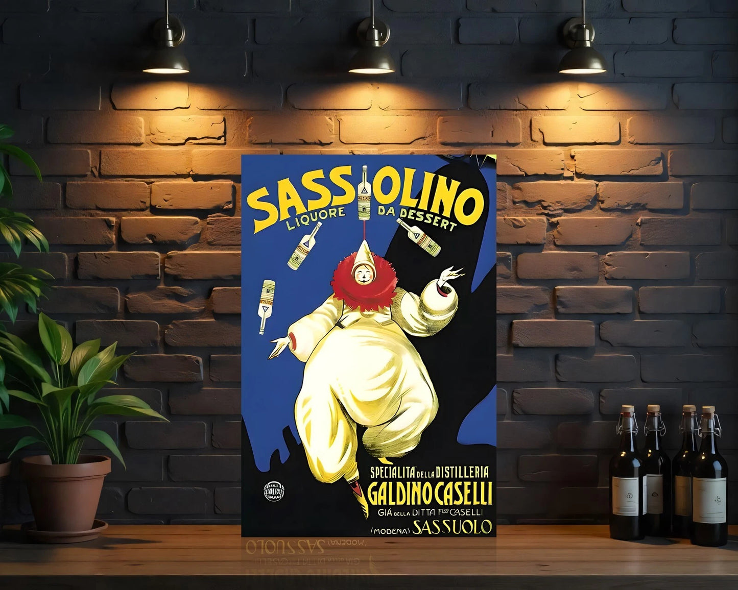 Sassolino Galdino Caselli Sign – Heavy Metal Cafe Decor