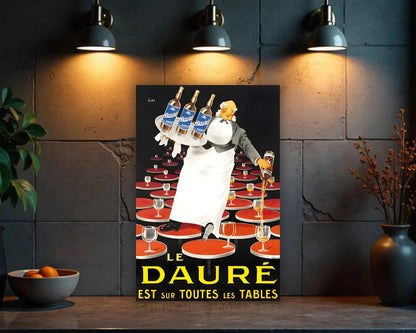 Le Dauré Vintage Sign - Heavy Metal Cafe & Bar Decor