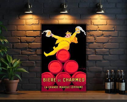 Bière de Charmes Heavy Metal Sign - Heavy Metal Cafe & Bar Decor
