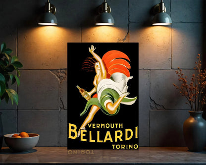 Bellardi Vermouth Torıno Sign - Heavy Metal Cafe & Bar Decor