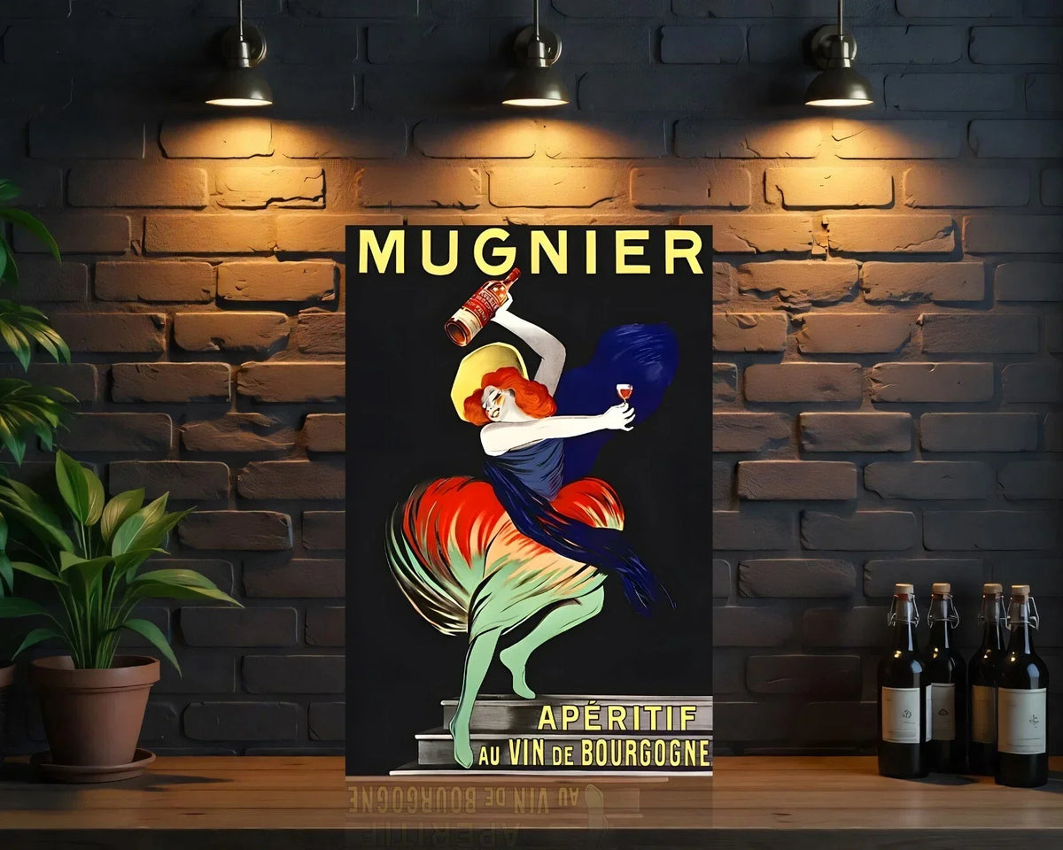 Mugnier Apéritif Heavy Metal Sign – Garage & Man Cave Decor