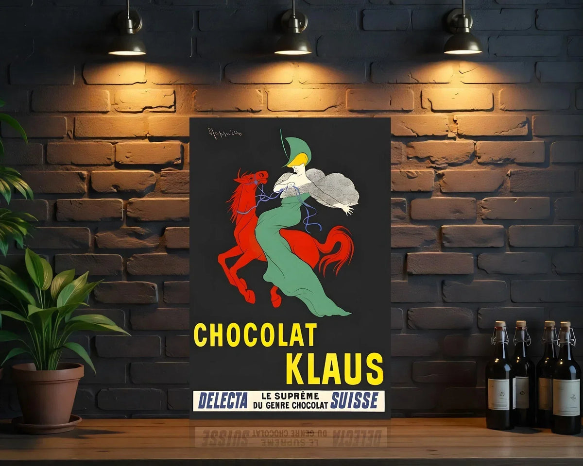 Chocolat Klaus Heavy Metal Sign – Garage & Man Cave Decor