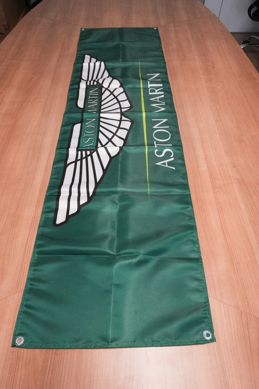 Aston Martin Racing Green Pennant Flag – Garage & Man Cave Banner