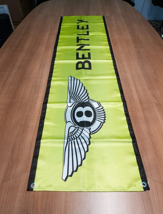 Bentley Lime Pennant Flag – Garage & Man Cave Banner
