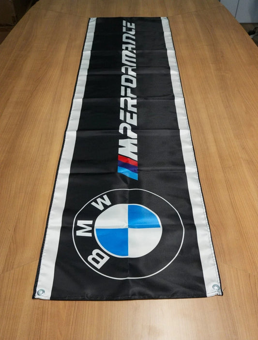 BMW M Performance Classic Pennant Flag – Garage & Man Cave Banner