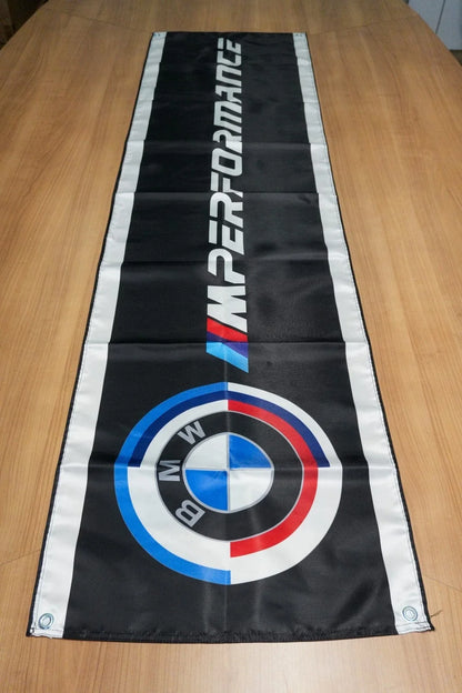 BMW M Performance Pennant Flag – Garage & Man Cave Banner