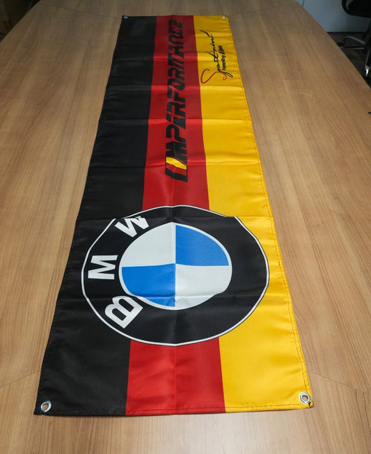 BMW M Performance Germany Pennant Flag – Garage & Man Cave Banner