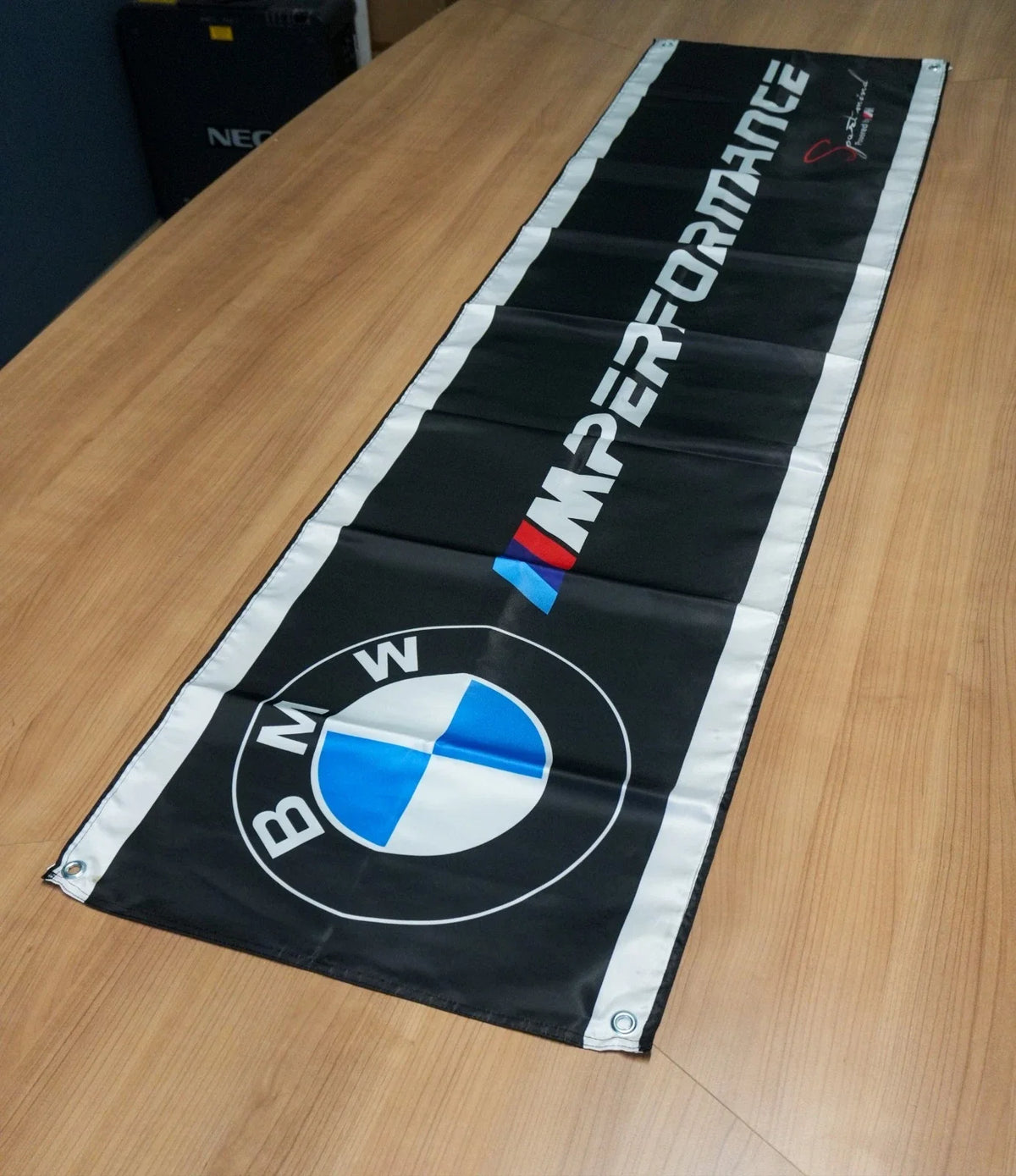 BMW M Performance Signature Pennant Flag – Garage & Man Cave Banner