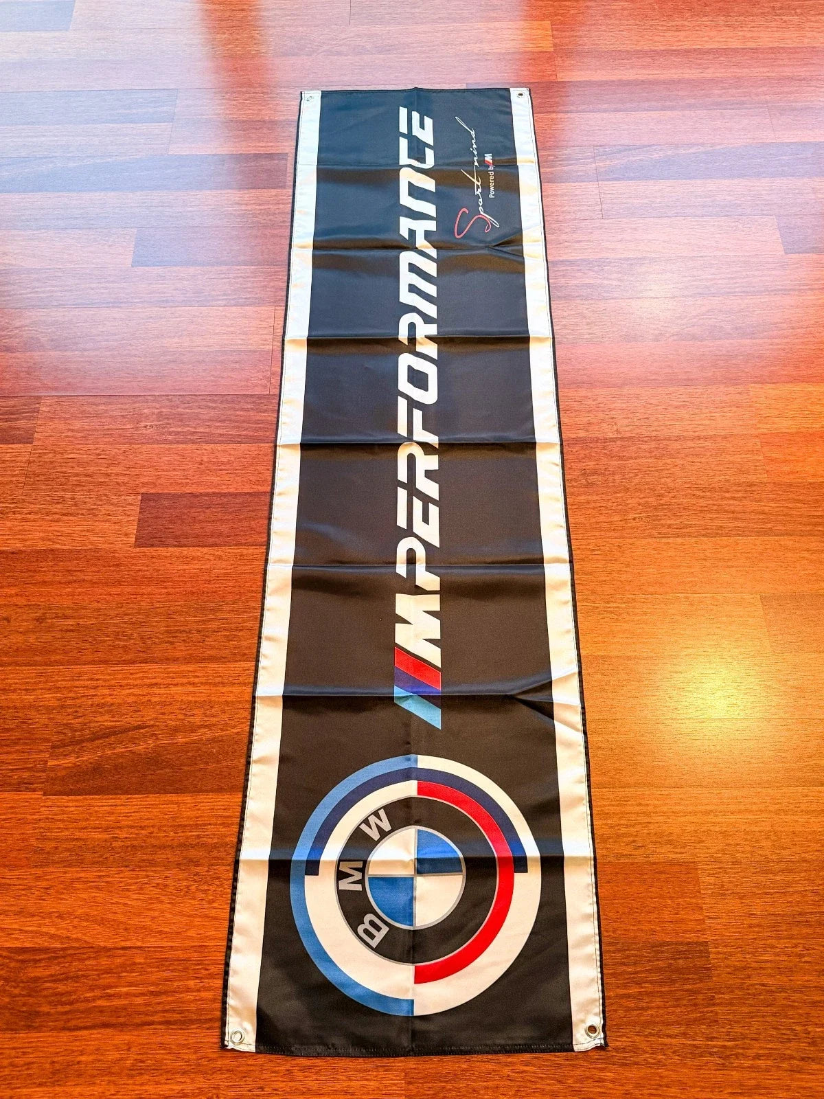 BMW M Performance Signature Pennant Flag – Garage & Man Cave Banner