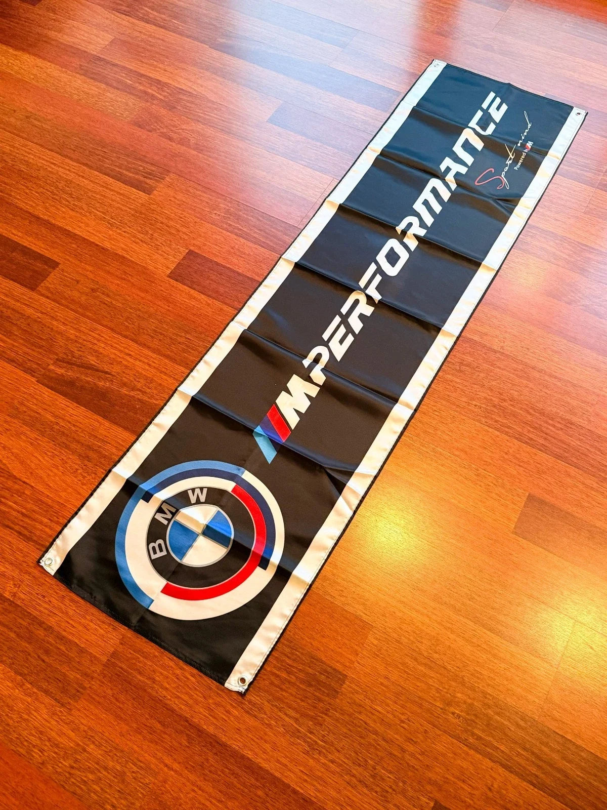 BMW M Performance Signature Pennant Flag – Garage & Man Cave Banner