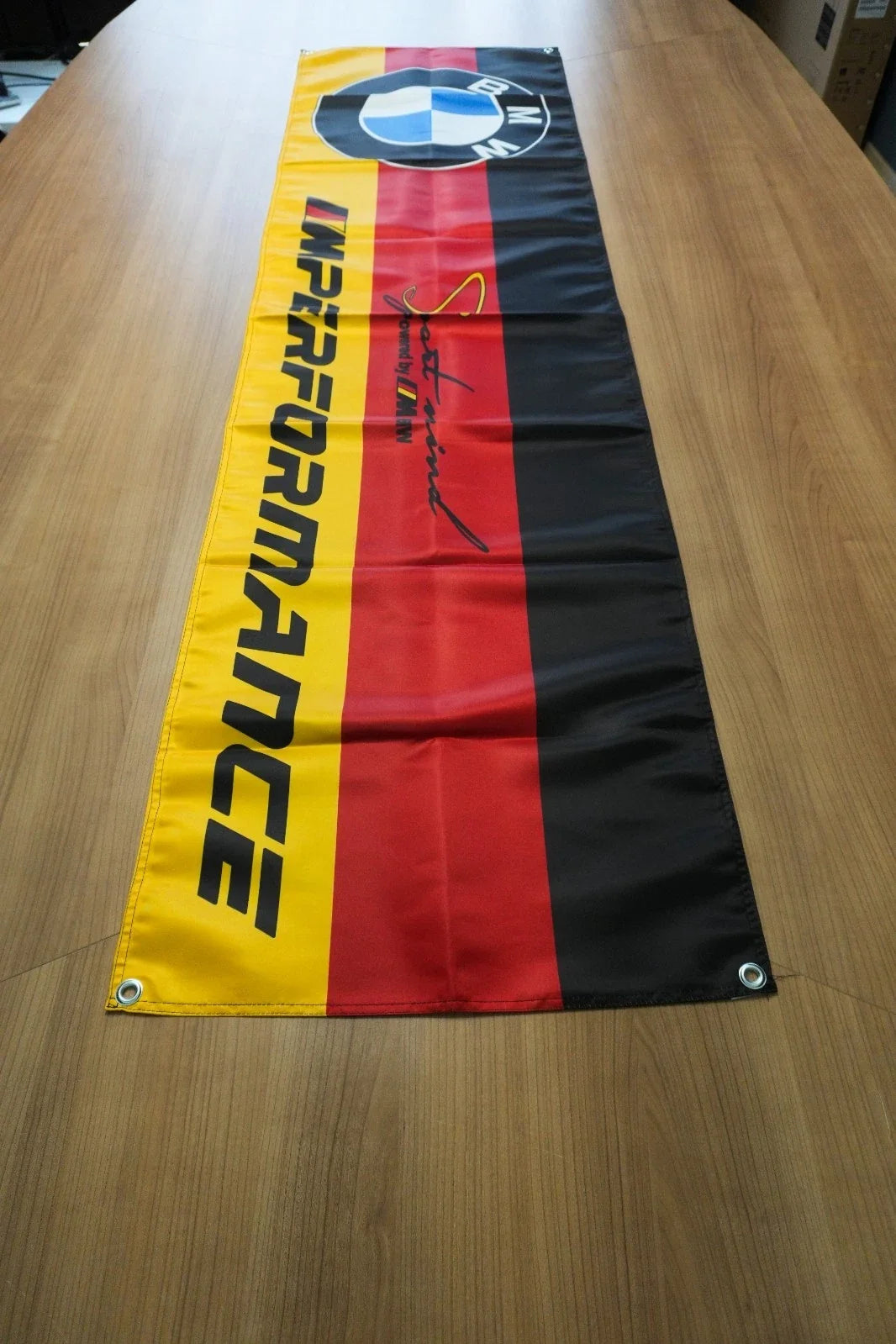 BMW M Performance Signature Pennant Flag – Garage & Man Cave Banner