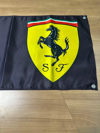 Charles Leclerc - Ferrari Scuderia Pennant Flag – Garage & Man Cave Banner