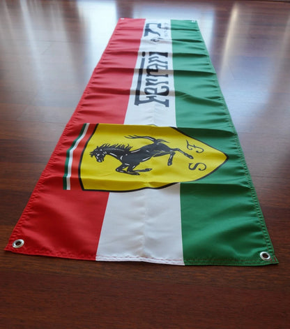 Ferrari 70th Anniversary Pennant Flag – Garage & Man Cave Banner