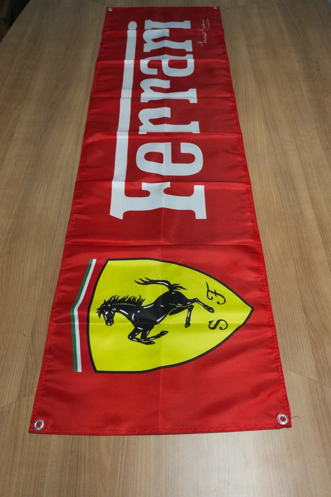 Ferrari Rosso Corsa Pennant Flag – Garage & Man Cave Banner