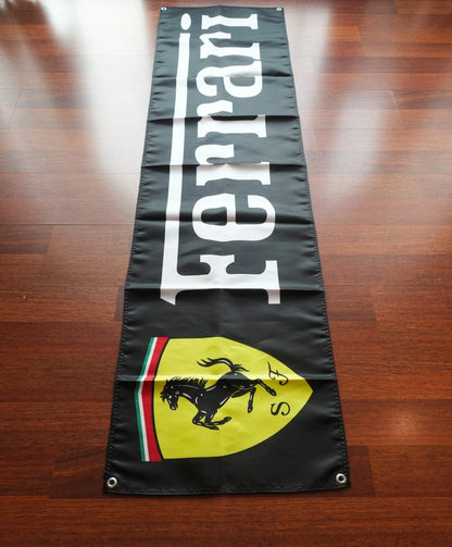Ferrari Scuderia Pennant Flag – Garage & Man Cave Banner