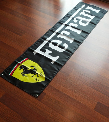 Ferrari Scuderia Pennant Flag – Garage & Man Cave Banner