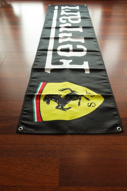 Ferrari Scuderia Pennant Flag – Garage & Man Cave Banner