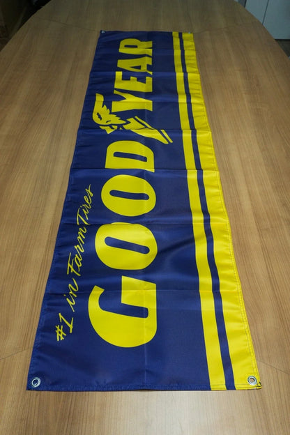 Goodyear Racing Heritage Pennant Flag – Garage & Man Cave Banner