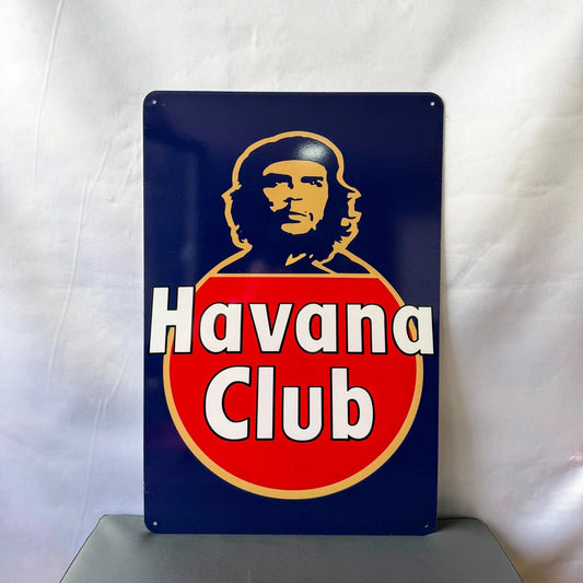 Havana Club - Rum Advertising Heavy Metal Sign – Garage & Man Cave Decor