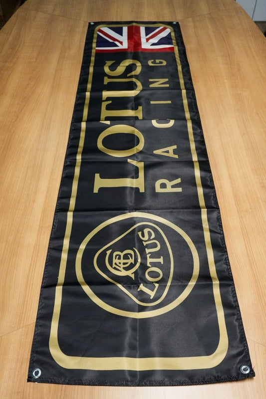 Lotus Racing Heritage Pennant Flag – Garage & Man Cave Banner