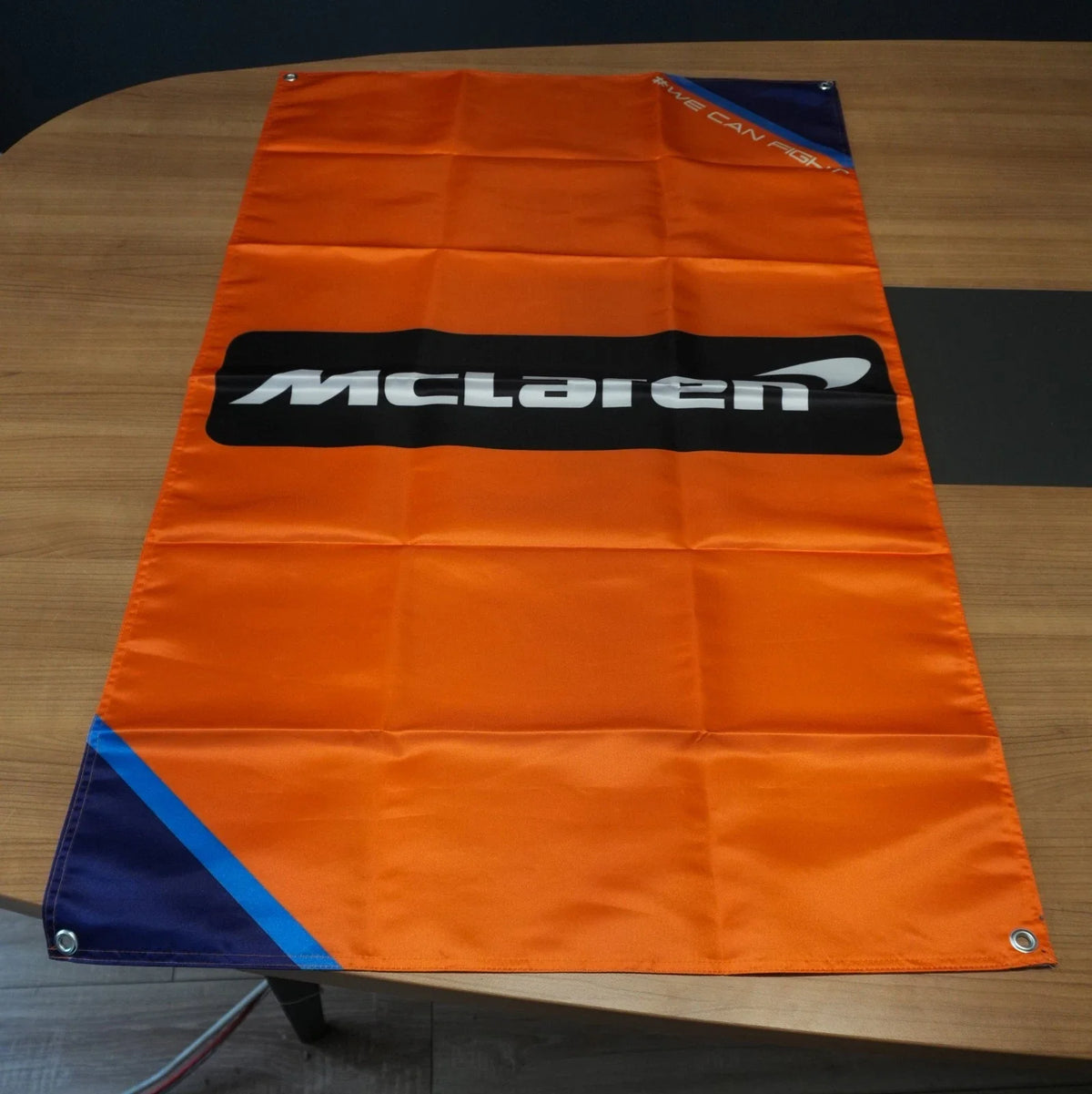 McLaren Papaya Orange Pennant Flag – Garage & Man Cave Banner