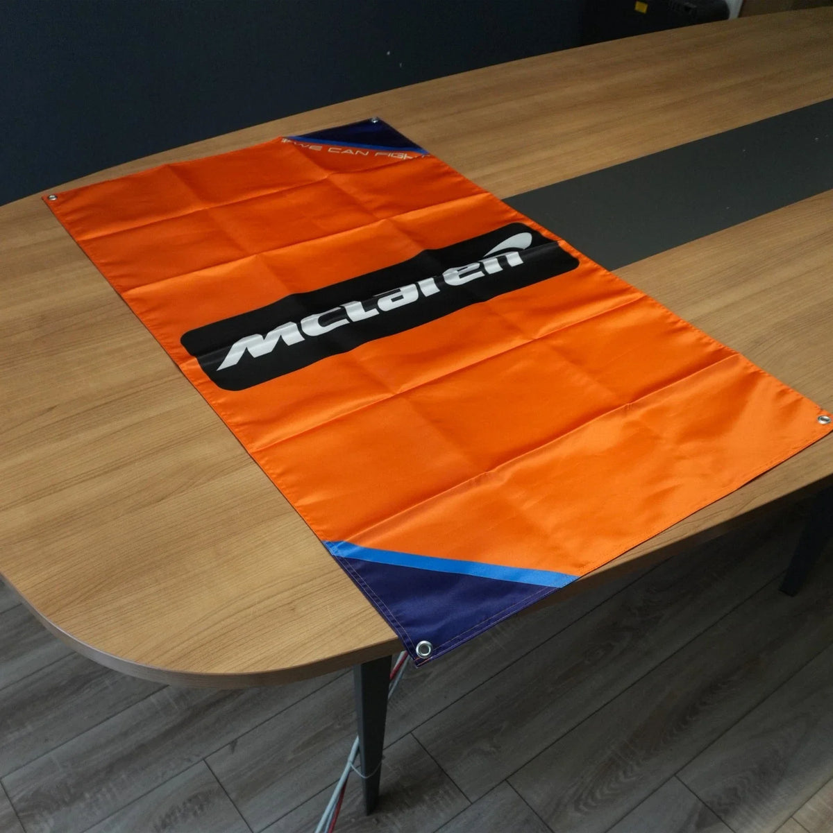 McLaren Papaya Orange Pennant Flag – Garage & Man Cave Banner