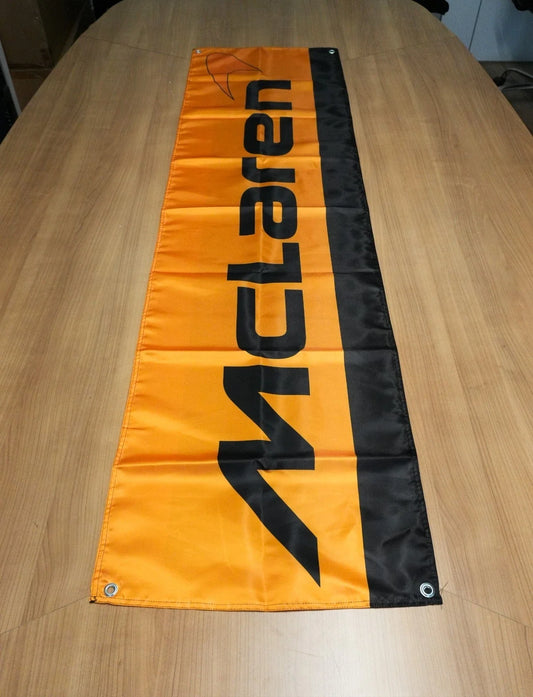 McLaren Pennant Flag – Garage & Man Cave Banner