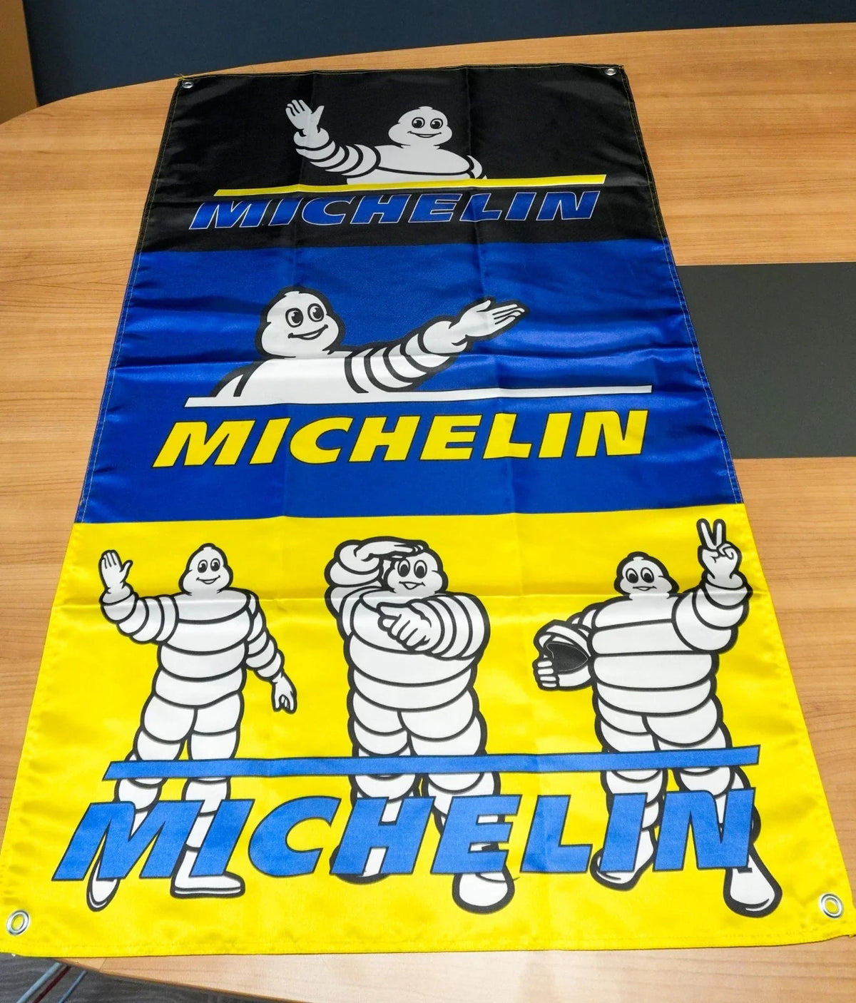 Michelin Bibendum Heritage Pennant Flag – Garage & Man Cave Banner