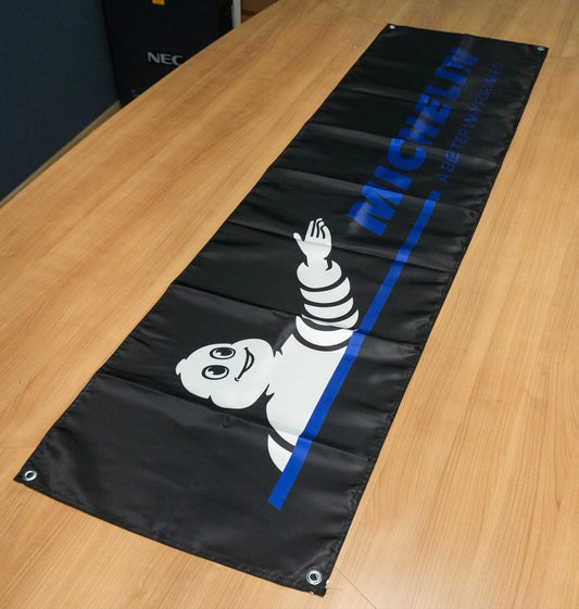 Michelin Pennant Flag – Garage & Man Cave Banner