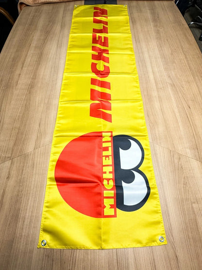Michelin Racing Heritage Pennant Flag – Garage & Man Cave Banner