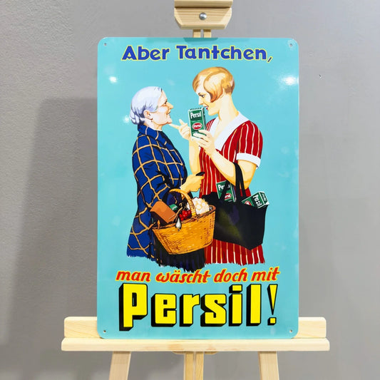 Persil Advertising Heavy Metal Sign – Garage & Man Cave Decor