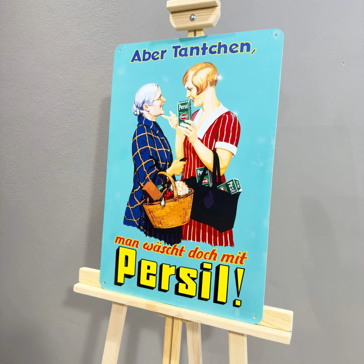 Persil Advertising Heavy Metal Sign – Garage & Man Cave Decor