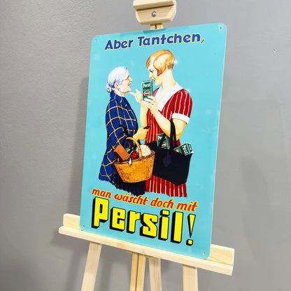 Persil Advertising Heavy Metal Sign – Garage & Man Cave Decor