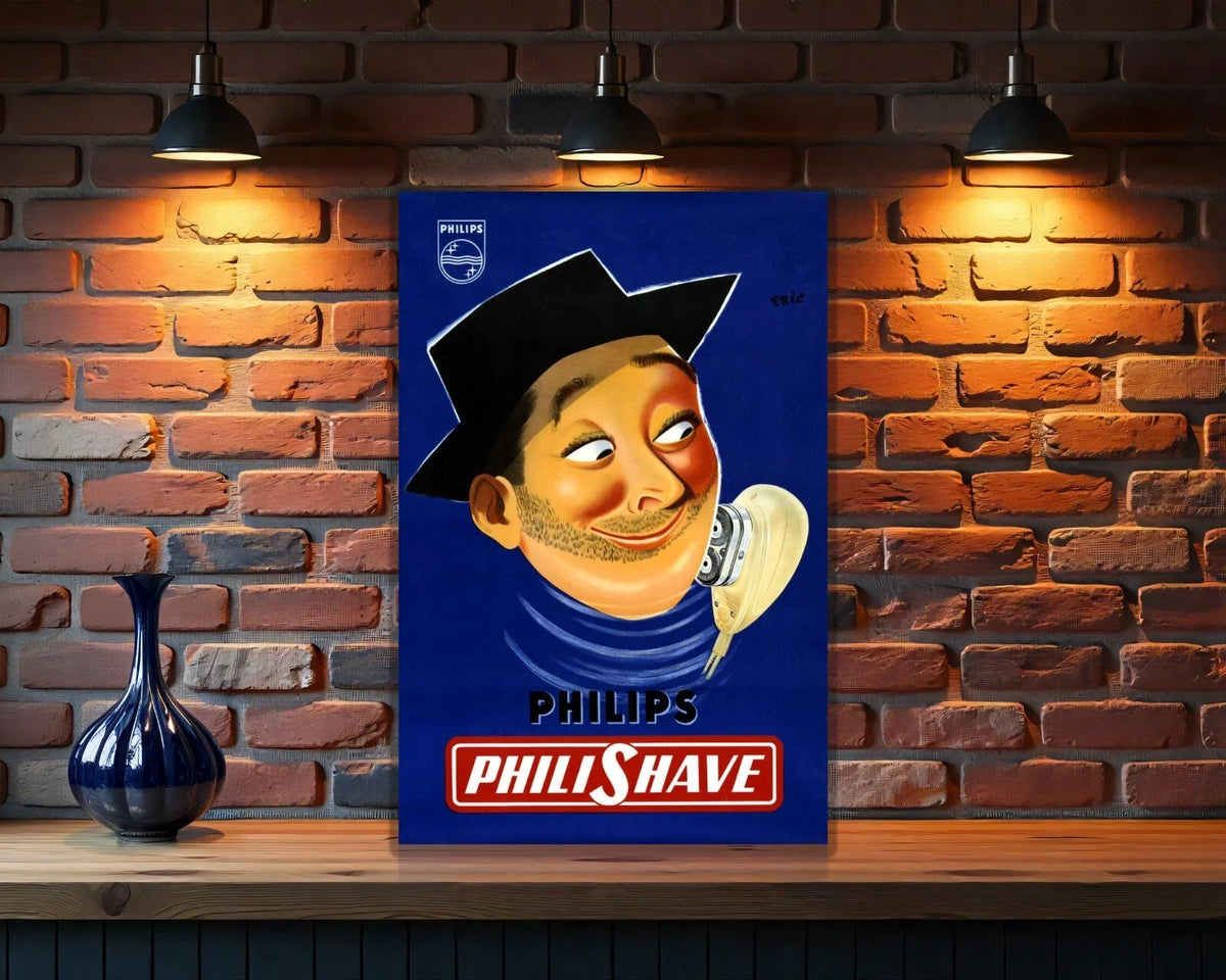 PHILIPS Philishave Electric Shaver Hevay Heavy Metal Sign – Garage & Man Cave Decor