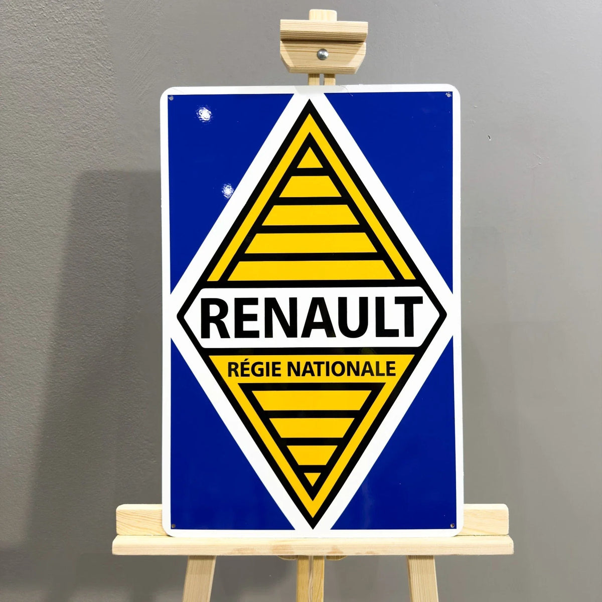 Renault Régie Nationale Heavy Metal Sign – Garage & Man Cave Decor