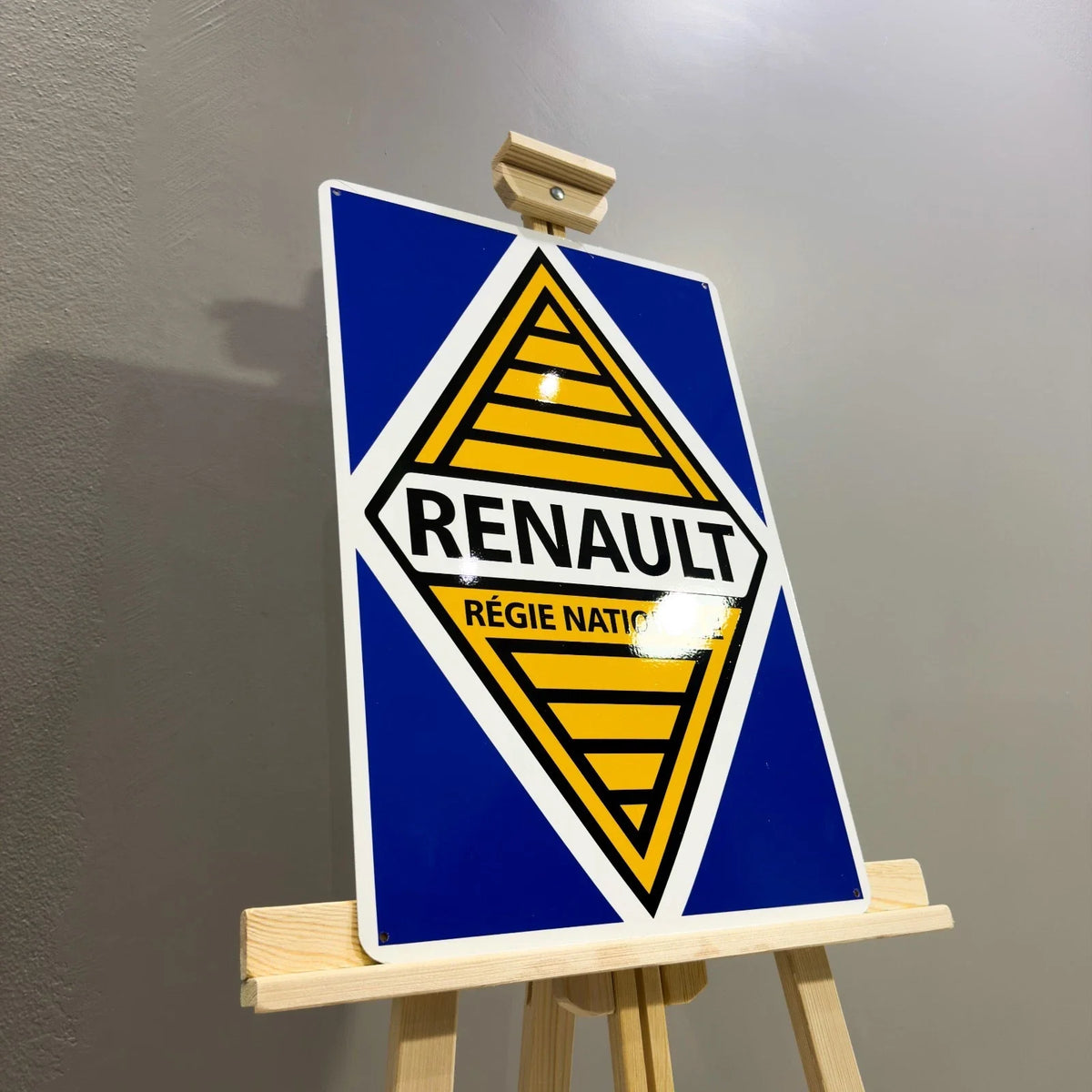 Renault Régie Nationale Heavy Metal Sign – Garage & Man Cave Decor