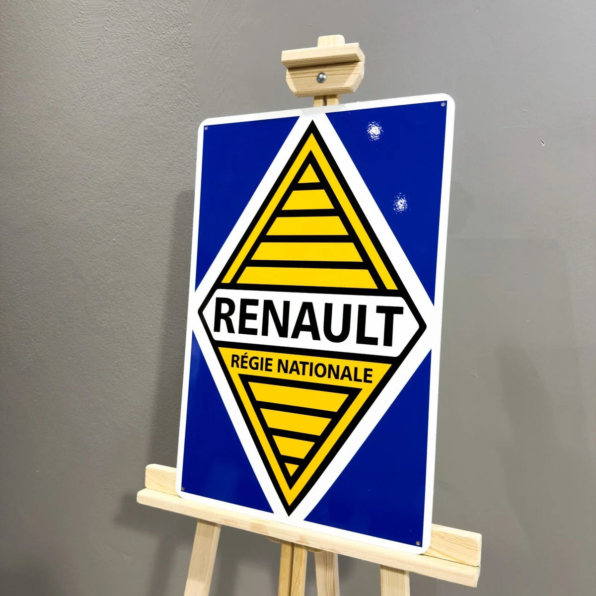 Renault Régie Nationale Heavy Metal Sign – Garage & Man Cave Decor