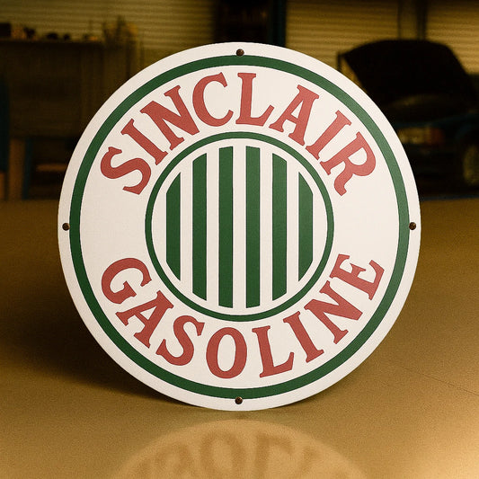 SINCLAIR GASOLINE Heavy Metal Sign (Indoor Edition)  –  Garage & Man Cave Decor