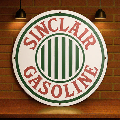 SINCLAIR GASOLINE Heavy Metal Sign (Indoor Edition)  –  Garage & Man Cave Decor